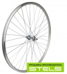 Колесо переднее 28" обод двойной AL V-br втулка под гайку