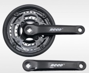 Система шатунов Neco 28х38х48z 170мм пластик защита